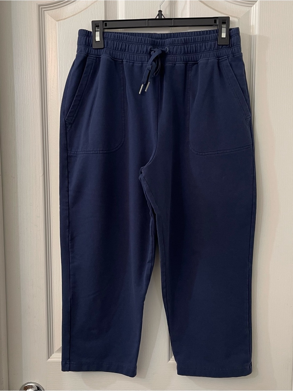 M (Sam's) French Terri Capri Pant - Navy.  Womens:  Small.